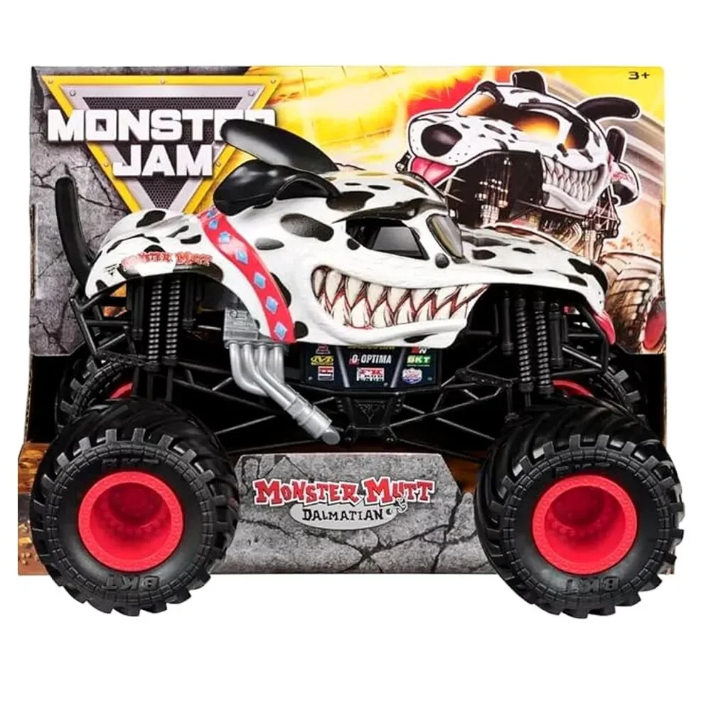 Monster Jam MONSTER MUTT DALMATIAN Series 27 Monster Truck Figure 1:24 Scale